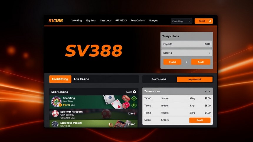 Giao diện SV388 thân thiện