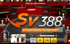Liêng SV388: Trò chơi bài kết hợp cổ điển với công nghệ