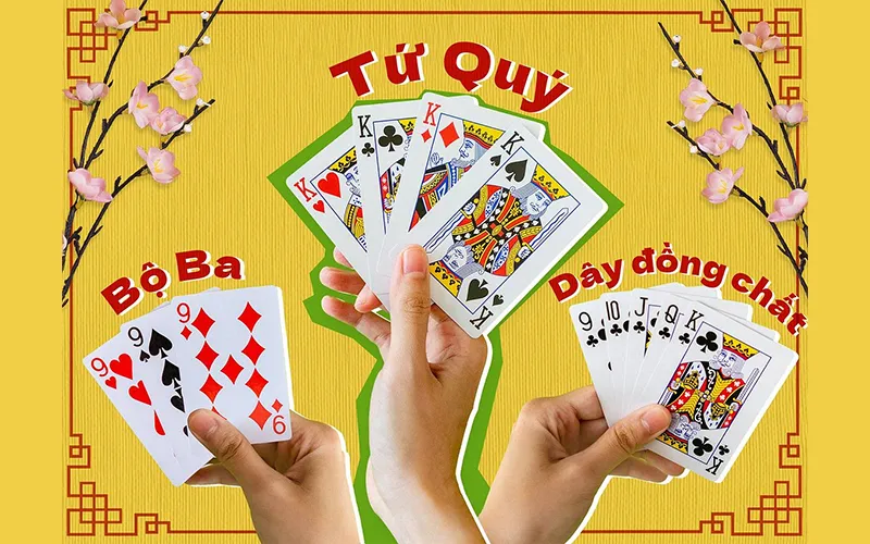 Game bài Tiến lên miền Nam SV388: Trò chơi bài chiến thuật 2 Các bộ bài phổ biến trong Tiến lên miền Nam SV388 dễ chơi