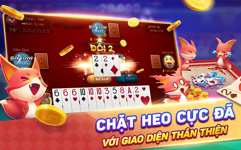 Game bài Tiến lên miền Nam SV388: Trò chơi bài chiến thuật 1 Giao diện sảnh Tiến lên miền Nam trên nền tảng SV388 trực quan